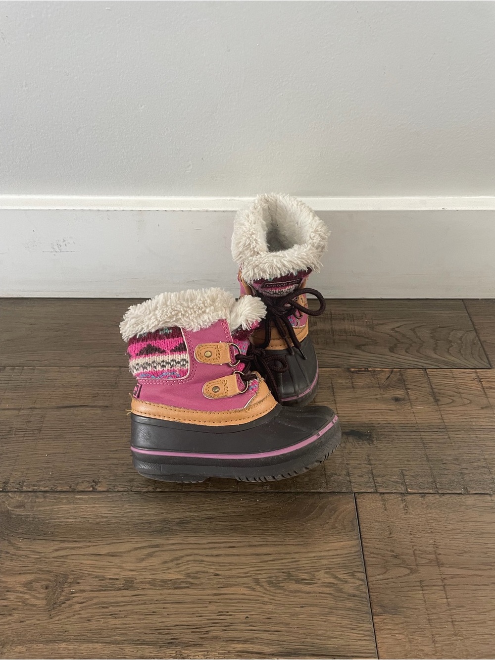 London Fog Toddler Snow Boots size 6
